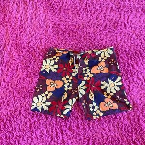 J. Crew Retro Hawaiian Print shorts